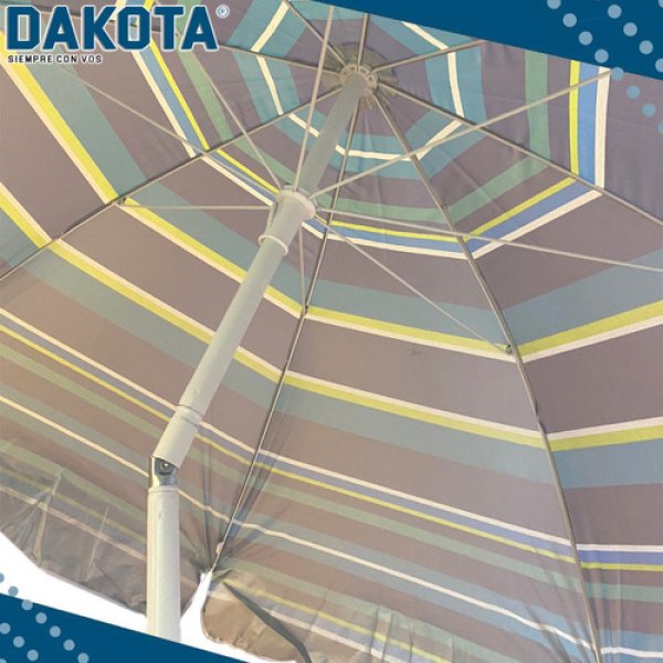 Parasol Sombrilla Articulada 220cm Dakota Playa - Imagen 5