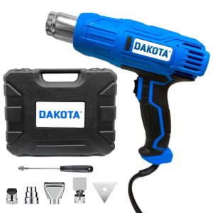 Pistola De Calor 2000w Dakota Pc2000 Linea Pesada Valija Accesorios