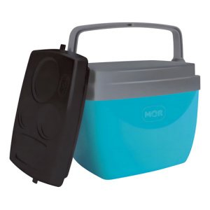 Heladera Conservadora Camping Portátil  Mor 12l 13 Latas Celeste