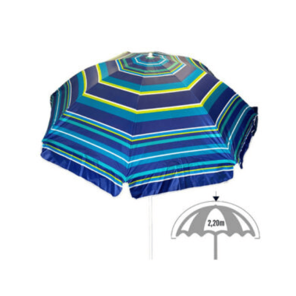 Parasol Sombrilla Articulada 220cm Dakota Playa