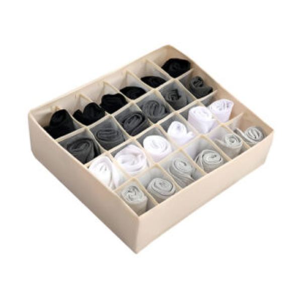 Organizador De Cajón Ropa Interior Dakota Oc040 Plegable 24 Divisiones