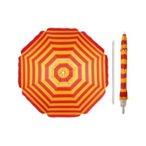 Sombrilla Mor 3546 Paraguas 240cm Articulada Color Naranja