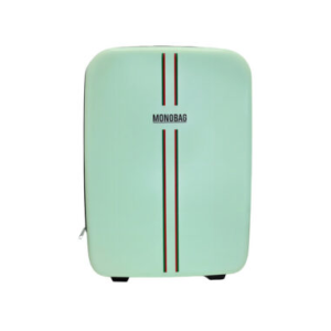 Valija Plegable 20 Maleta Carry On Monobag Mediana 35lts Ruedas Deluxe Color Verde Agua