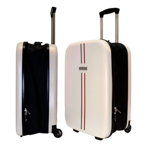 Valija Plegable 28 Maleta  Carry On Monobag By Dakota Extra Grande 103lts Ruedas Deluxe Color Beige - Imagen 7