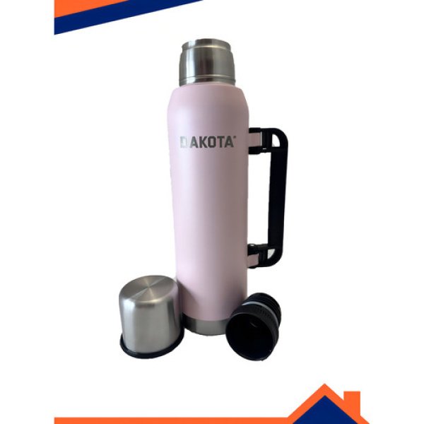 Termo Acero Inoxidable Pico Cebador Dakota 1.3l Color Rosa - Imagen 5