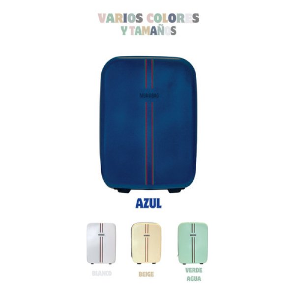 Valija Plegable 24 Monobag By Dakota Grande 62lts Ruedas Deluxe Color Azul - Imagen 8