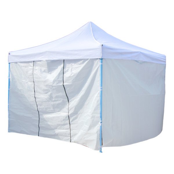 Gazebo Dakota Gz33p4 3x3 Autoarmable Paredes + Puerta + Estacas + Bolso - Color Blanco - Imagen 5