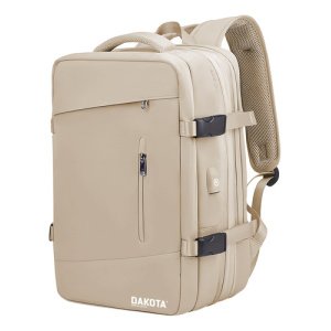 Mochila Viaje Carry On 24l Monobag Outdoor Modelo Mg Color Marrón Claro Lisa 24 L