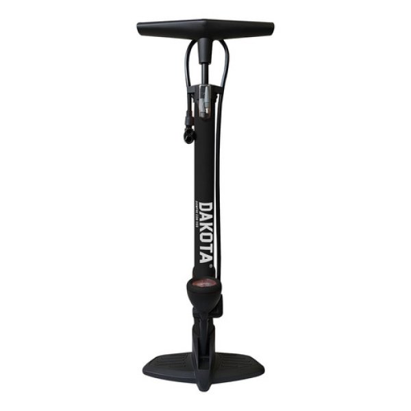 Inflador De Pie Manómetro Dakota 160psi Ergonómico Doble Válvula