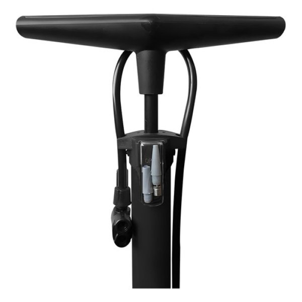 Inflador De Pie Manómetro Dakota 160psi Ergonómico Doble Válvula - Imagen 2