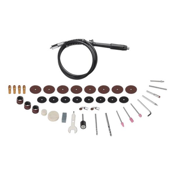 Minitorno Eléctrico 135w Dakota Eje Flexible + 40 Accesorios Frecuencia 50/60 Potencia 135 W - Imagen 2