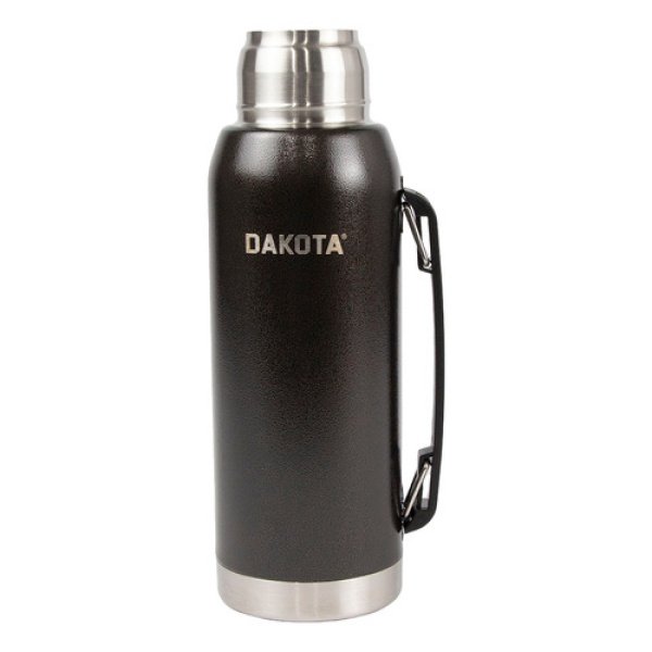 Termo Acero Inoxidable Pico Cebador Dakota 1 Litro Colores Color Negro - Imagen 4