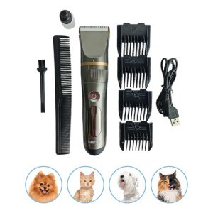 Maquina Cortadora Pelo Perros Mascotas Lavable Usb Inalámbrica