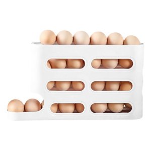Organizador De Huevos 4 Niveles Dakota Dispensador Mesada Heladera