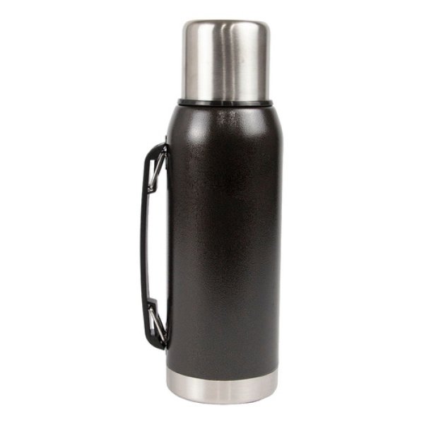 Termo Acero Inoxidable Pico Cebador Dakota 1 Litro Colores Color Negro - Imagen 2
