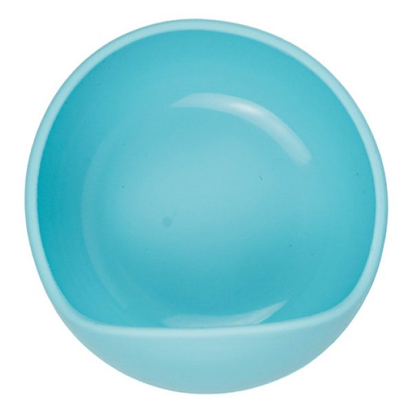 Set Plato Cubiertos Babero Silicona Dakota Completo 5 Piezas Color Celeste - Imagen 5